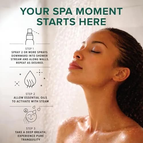 MOXE Eucalyptus Oil Shower Mist 4oz | Aromatherapy for Sinus & Tension Relief thumbnail 6