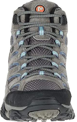 Merrell Women's Moab 2 Mid Waterproof Hiking Boot, Granite, 11 M US | Outdoor Waterproof Trail Shoe thumbnail 5