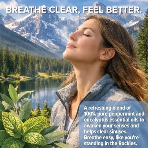 MOXE Breathe Shower Steamer Spray for Congestion & Sinus Relief | Aromatherapy, 4oz thumbnail 5