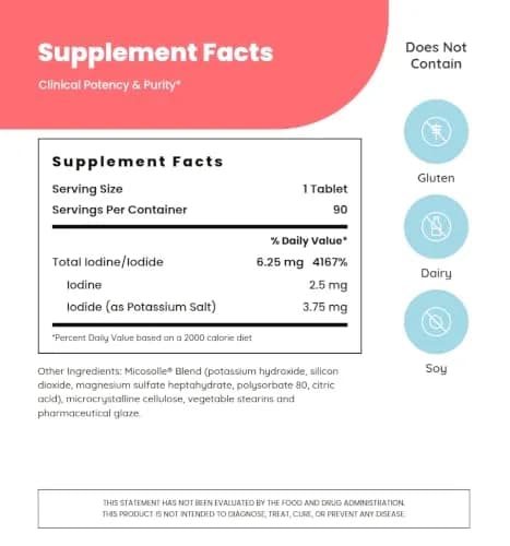 Optimox Iodoral 6.25 mg Iodine Tablets | Supports Thyroid & Metabolic Health in India (70-120 chars) thumbnail 2