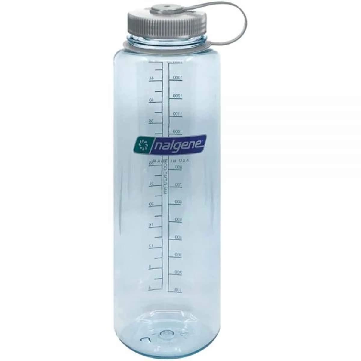 Nalgene Tritan Wide Mouth Seafoam Water Bottle, 48 oz (1.5 L) - BPA-Free & Leak-Proof - main product image