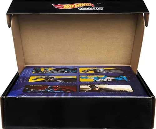 Hot Wheels Toy Cars 6-Pack | Batman Character Vehicles in 1:64 Scale, Inspired by Various Characters thumbnail 5