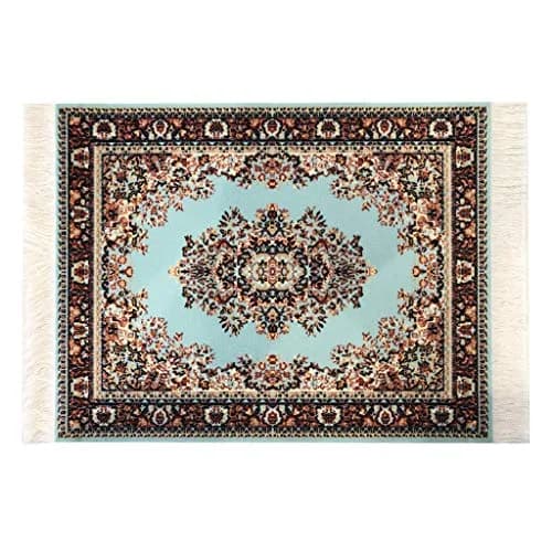 Inusitus Boho Rug Mousepad Small 18cm (7") x 25cm (10") | Vintage Oriental Design for Home Office thumbnail 1