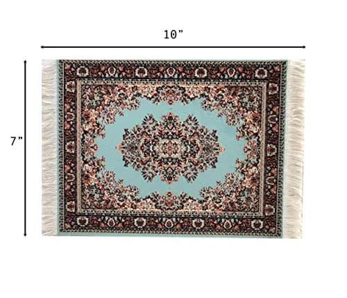 Inusitus Boho Rug Mousepad Small 18cm (7") x 25cm (10") | Vintage Oriental Design for Home Office thumbnail 6