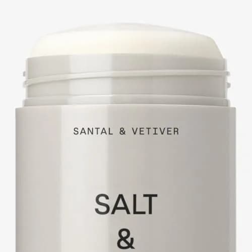 Salt & Stone Aluminum-Free Deodorant, Santal & Vetiver 77g (2.6 oz) | Award-Winning Formula with Prebiotics & Seaweed Extracts thumbnail 7