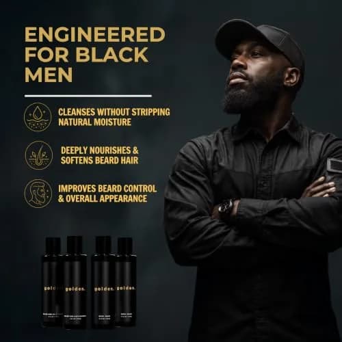 Golden Grooming Co. 3-in-1 Men’s Body Wash, Shampoo & Beard Wash – Hydrating Full Body Cleanser for All Skin Types – Fresh Tea Tree Scent – Naturally Derived Formula – 4-Pack Value Bundle thumbnail 7
