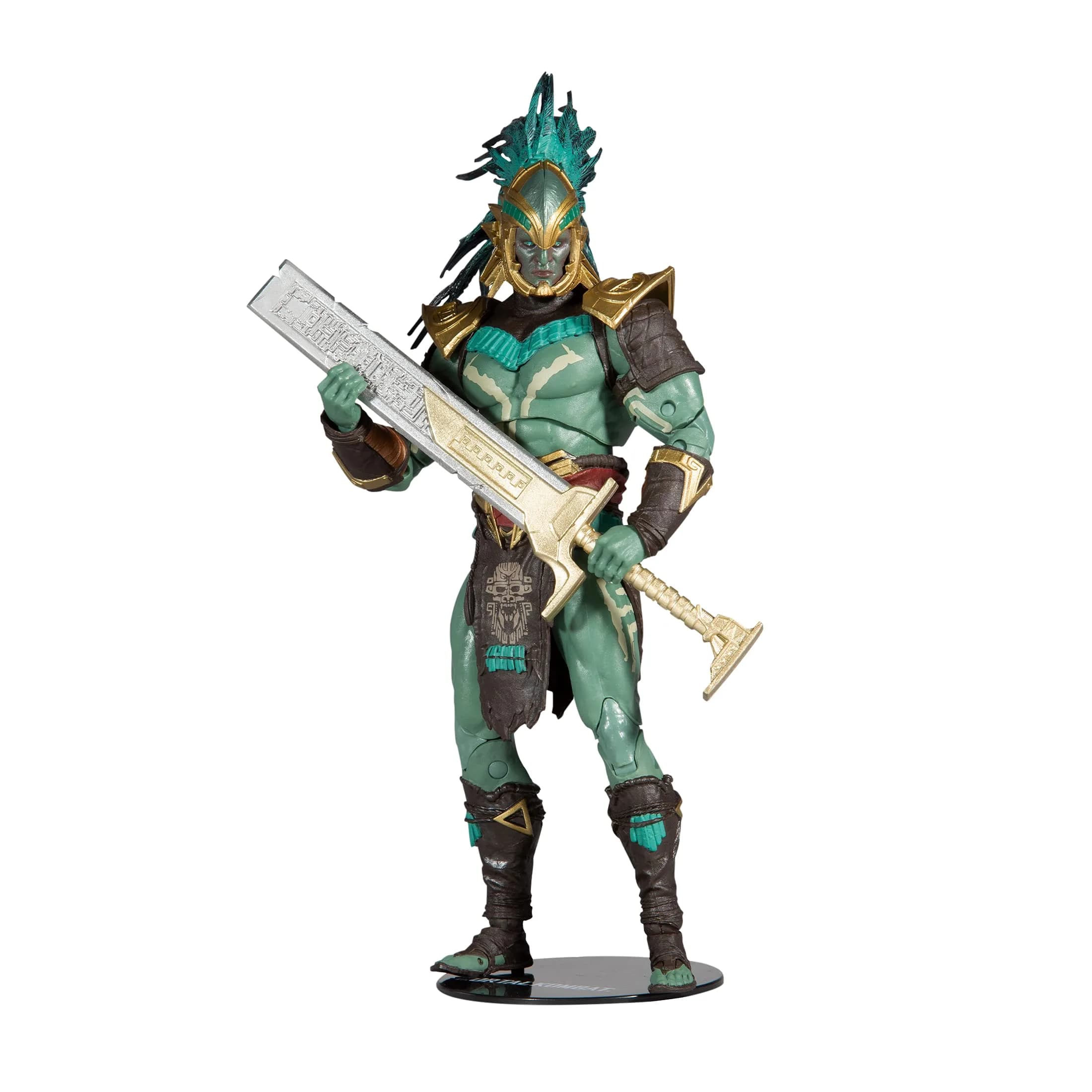 McFarlane Toys Mortal Kombat Kotal Kahn 7" Action Figure with Accessories | Detailed, Fully Articulated, Video Game Theme