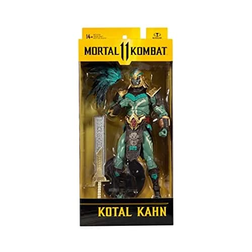 McFarlane Toys Mortal Kombat Kotal Kahn 7" Action Figure with Accessories | Detailed, Fully Articulated, Video Game Theme thumbnail 8