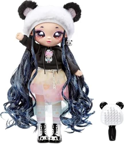 Na! Na! Na! Surprise Family Winnie Joyful, Mimi Joyful & Bamboo Doll 3-Pack | 11-inch & 7.5-inch Dolls with Plush Pet thumbnail 2
