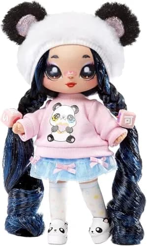 Na! Na! Na! Surprise Family Winnie Joyful, Mimi Joyful & Bamboo Doll 3-Pack | 11-inch & 7.5-inch Dolls with Plush Pet thumbnail 3