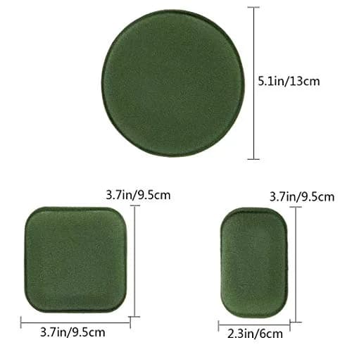 AOUTACC Universal Helmet Pads 19PCS (9 Foam Pads + 10 Hook&Loop Circles) | Replacement Foam Padding Kit for Bike Helmets thumbnail 8