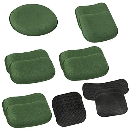 AOUTACC Universal Helmet Pads 19PCS (9 Foam Pads + 10 Hook&Loop Circles) | Replacement Foam Padding Kit for Bike Helmets thumbnail 9