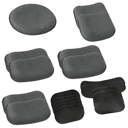 AOUTACC Universal Airsoft Helmet Pads | Foam Replacement Kit for Fast-Style/Mich/ACH (Gray, Medium) thumbnail 8