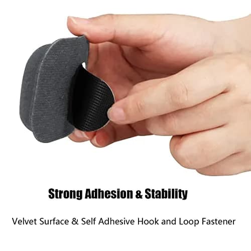 AOUTACC Universal Airsoft Helmet Pads | Foam Replacement Kit for Fast-Style/Mich/ACH (Gray, Medium) thumbnail 3