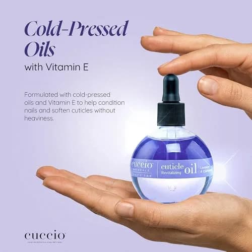 Cuccio Naturale Lavender & Chamomile Revitalizing Cuticle Oil 73ml (2.30 Fl Oz) | Fast-Absorbing Hydration for Dry Nails thumbnail 4