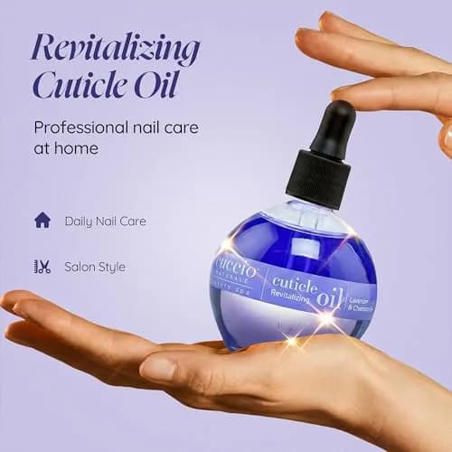 Cuccio Naturale Lavender & Chamomile Revitalizing Cuticle Oil 73ml (2.30 Fl Oz) | Fast-Absorbing Hydration for Dry Nails thumbnail 5