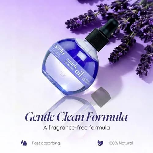 Cuccio Naturale Lavender & Chamomile Revitalizing Cuticle Oil 73ml (2.30 Fl Oz) | Fast-Absorbing Hydration for Dry Nails thumbnail 6