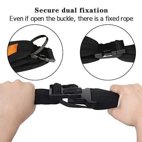 FDJASGY Small Dog Sling Carrier 56cm (22in) | Hands-Free Breathable Mesh for Travel thumbnail 6