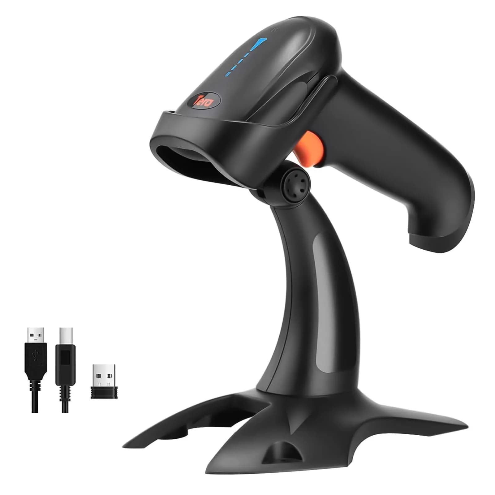 Tera Barcode Scanner 2D Wireless | Battery Indicator & Stand, HW0002
