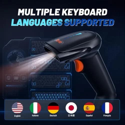 Tera Barcode Scanner 2D Wireless | Battery Indicator & Stand, HW0002 thumbnail 8