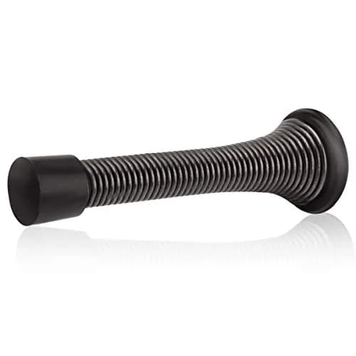 HOMOTEK 30 Pack Oil Rubbed Bronze Spring Door Stops, 3-1/8” Heavy Duty Door Stop | Protects Walls and Doors thumbnail 1