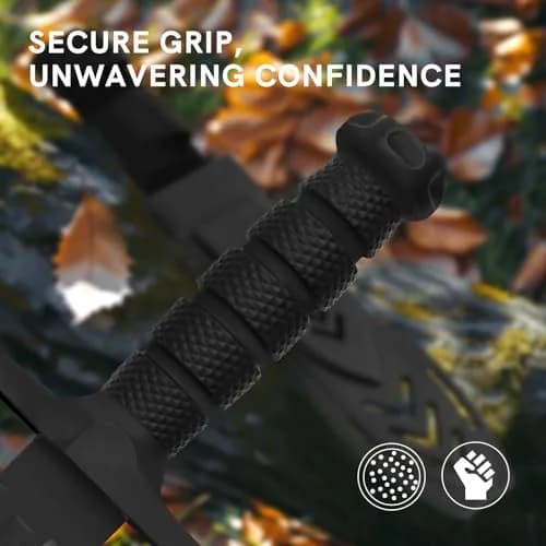 Dispatch Fixed Blade Hunting Knife with Sheath, 12-inch | Tactical Bowie Knife for Bushcraft & Camping thumbnail 4