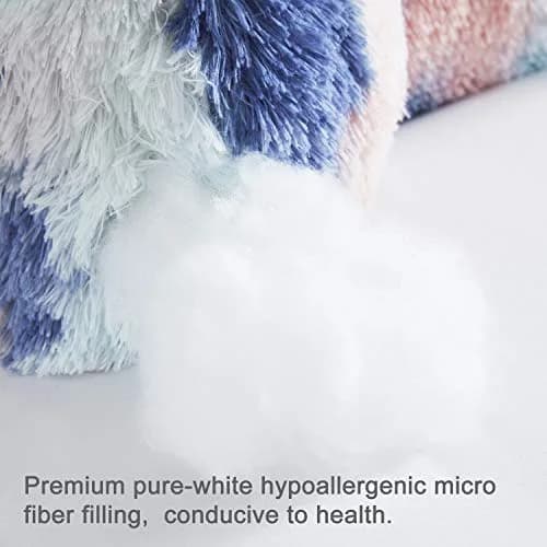 Ｂａｒｏｂｋｅ Bed Fluffy Fur Reading Pillow for Adults & Kids | Unisize, Support & Comfort in Bed or Chair thumbnail 7