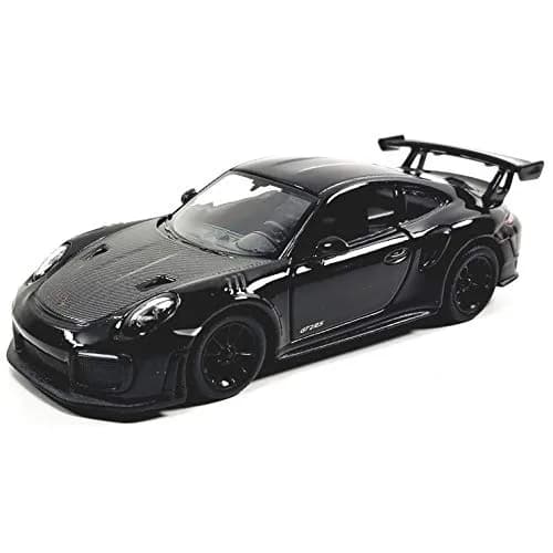 KiNSMART 2010 Porsche 911 GT2 RS 1:36 Scale 5 inch (12.7 cm) Die Cast Metal Model Toy Car | Black thumbnail 1