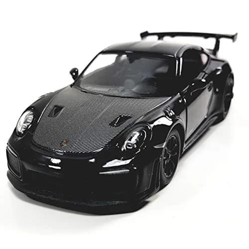 KiNSMART 2010 Porsche 911 GT2 RS 1:36 Scale 5 inch (12.7 cm) Die Cast Metal Model Toy Car | Black thumbnail 2