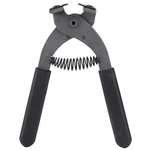 Terizger Leather Stitching Hole Punch Plier Clamp Cutter 4mm (4 Prong) | Heavy Duty Steel Tool for DIY Craft thumbnail 8