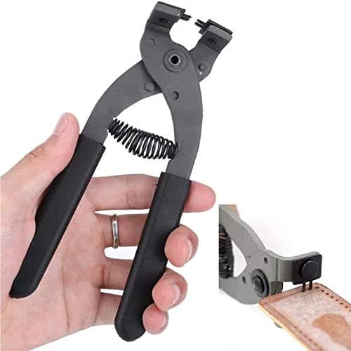 Terizger 2 Prong Leather Hole Punch Pliers 17cm (6.7in) | Silent DIY Craft Tool thumbnail 4