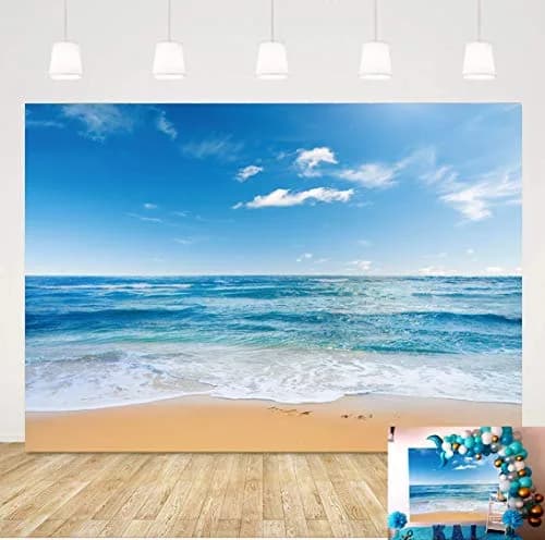 Yongqian Blue Backdrop 5x3ft | Perfect for Party & Studio Photography thumbnail 1