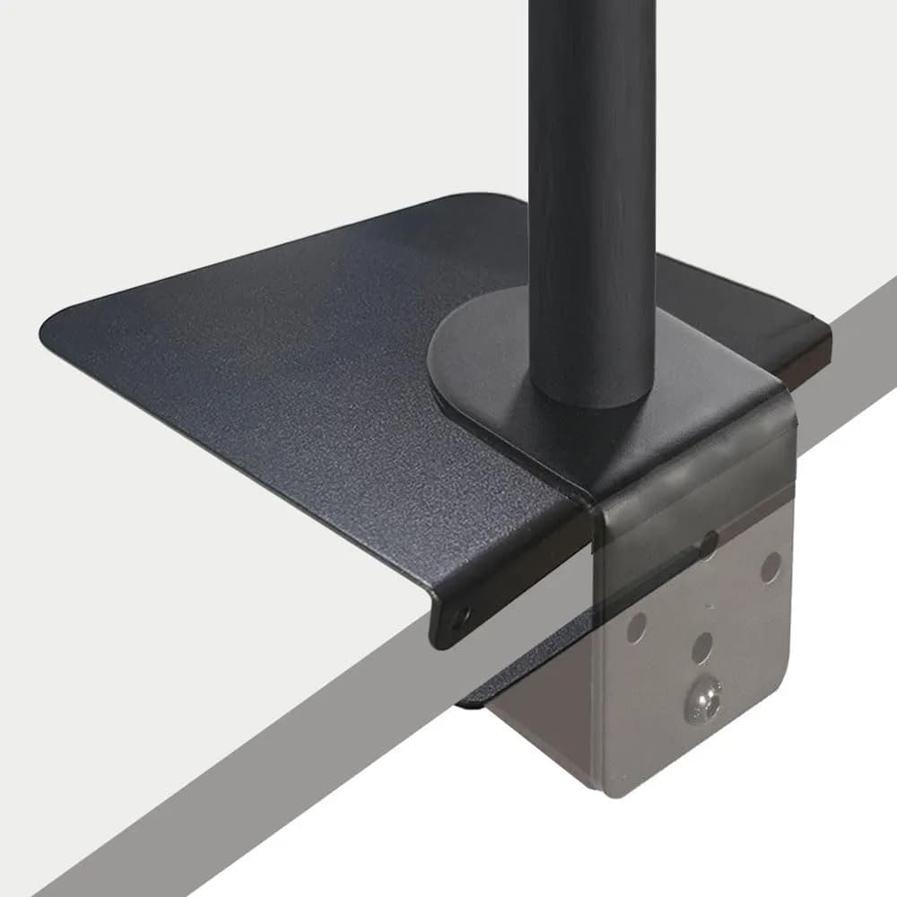 LZKZPY Steel Monitor Mount Reinforcement Plate | Universal Desk Mount Support (70-120 chars)