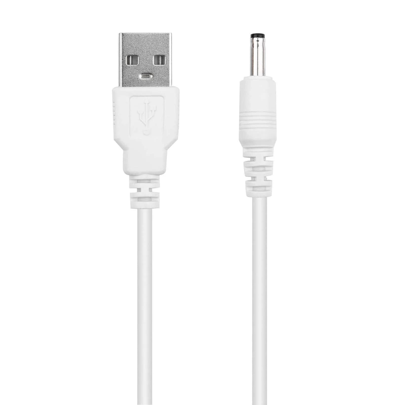 Smays USB to DC Charging Cable 1.5m (5 ft) 2-Pack | Compatible with Nuface Mini Toothbrush & Foreo Facial Brush - view 5