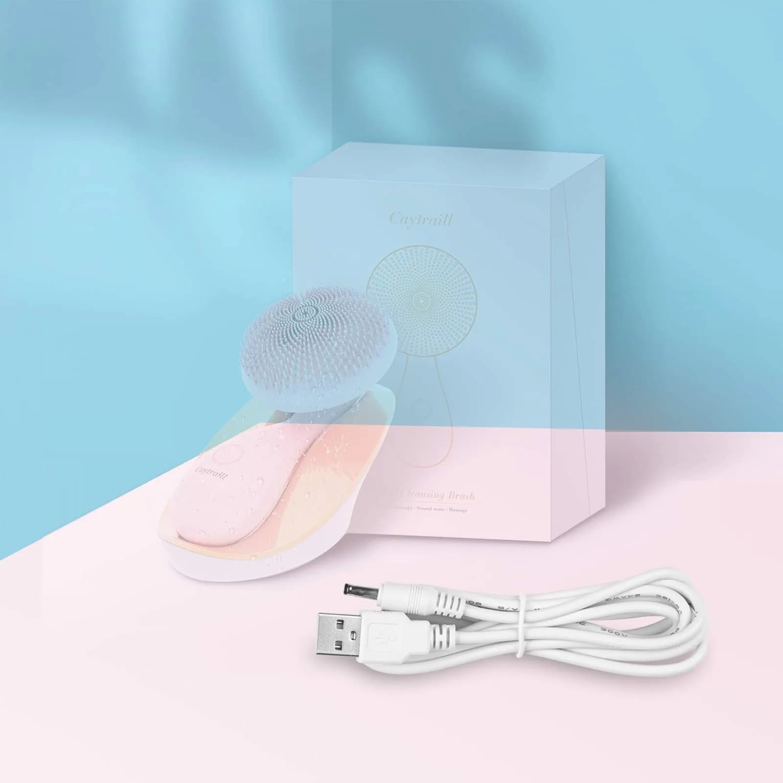 Smays USB to DC Charging Cable 1.5m (5 ft) 2-Pack | Compatible with Nuface Mini Toothbrush & Foreo Facial Brush - view 2