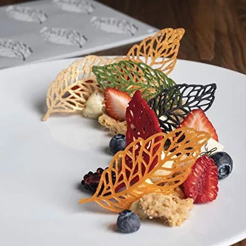 QLINLEAF Hollow Leaf Silicone Mold for Chocolate & Candy | 29.2cm x 9.6cm x 1.1cm thumbnail 3