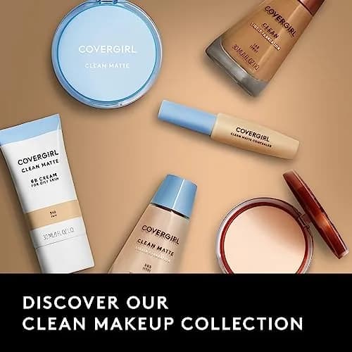 COVERGIRL Clean Liquid Foundation, Deep Golden 170 | Natural, Lightweight & Cruelty-Free (70-120 chars) thumbnail 6