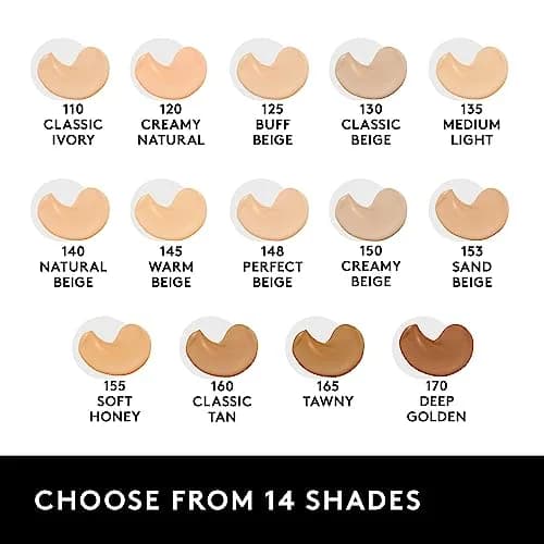 COVERGIRL Clean Liquid Foundation, Deep Golden 170 | Natural, Lightweight & Cruelty-Free (70-120 chars) thumbnail 3