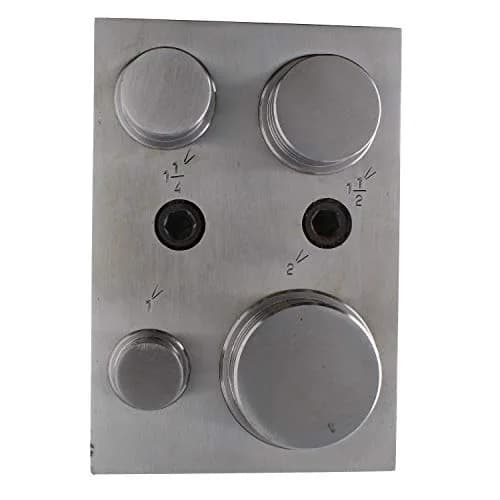 The Beadsmith Steel Circle Disc Cutter Set with 4 Punches and Die | Perfect Circles from Soft Metals thumbnail 4
