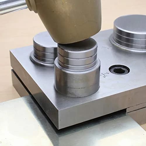 The Beadsmith Steel Circle Disc Cutter Set with 4 Punches and Die | Perfect Circles from Soft Metals thumbnail 6