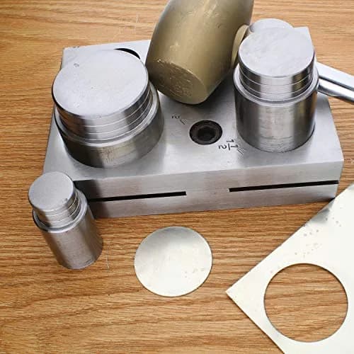 The Beadsmith Steel Circle Disc Cutter Set with 4 Punches and Die | Perfect Circles from Soft Metals thumbnail 7