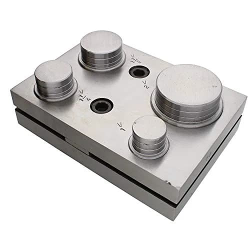 The Beadsmith Steel Circle Disc Cutter Set with 4 Punches and Die | Perfect Circles from Soft Metals thumbnail 2