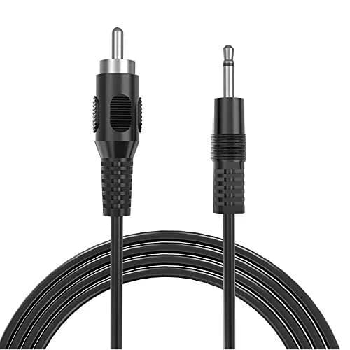 RFAdapter Mono RCA to 3.5mm Audio Cable 1.83m (6ft) | Seamless Mono Audio Transmission thumbnail 1