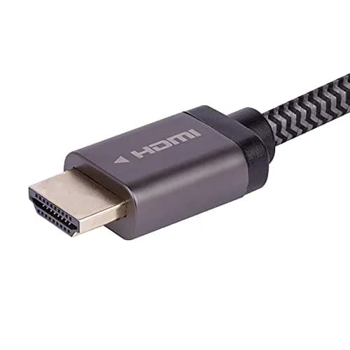 Monoprice 8K Certified Ultra High Speed HDMI Cable - Braided - 3.05m (10ft) | Supports 8K@60Hz, 4K@120Hz, 48Gbps thumbnail 3