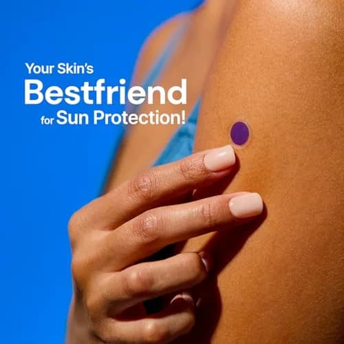SPOTMYUV Sunscreen Stickers, UV Detection SPF Indicator Dots, 32 Count | Real-Time Sun Safety Monitoring thumbnail 3