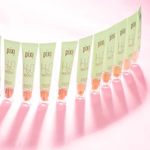 Pixi H2O SkinTint | Tinted Face Gel Moisturizer | Hydrating Coverage with Hyaluronic Acid | Evens Skin Tone & Reduces Redness | Oil-Free Dewy Finish | Mocha | 1.2 fl oz thumbnail 7