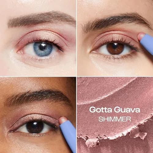 ALLEYOOP 11th Hour Cream Eyeshadow Stick & Liner, Rose Shimmer | Smudge-Proof, Crease Proof, 13+ Hour Wear thumbnail 3