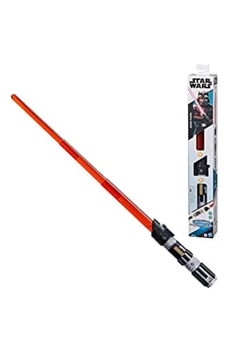 STAR WARS Lightsaber Forge Darth Vader Electronic Extendable Red Lightsaber Toy, Customizable Roleplay Toy for Kids Ages 4 and Up thumbnail 3