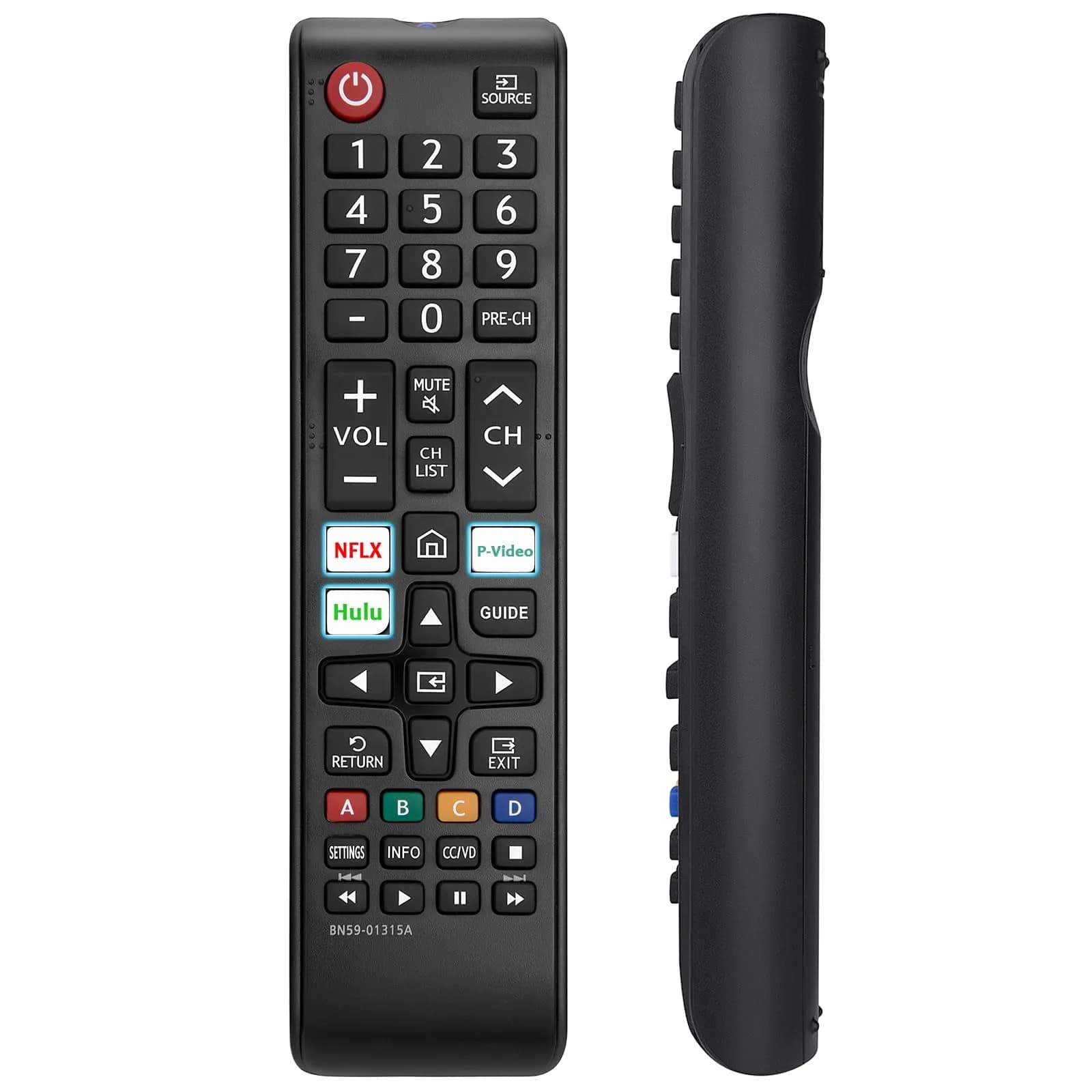 LOUTOC Replacement BN59-01315A Remote Control for Samsung 4K Smart TV | Infrared Universal Control — for samsung 1315a