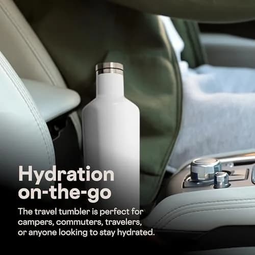 Corkcicle Classic Canteen 740ml (25 oz) Triple Insulated Bottle | Keeps Drinks Cold 25 Hrs, Hot 17 Hrs thumbnail 6